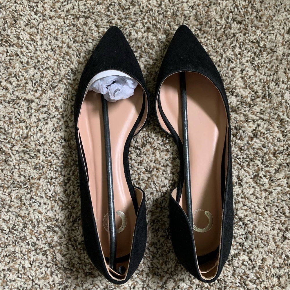 Black flats